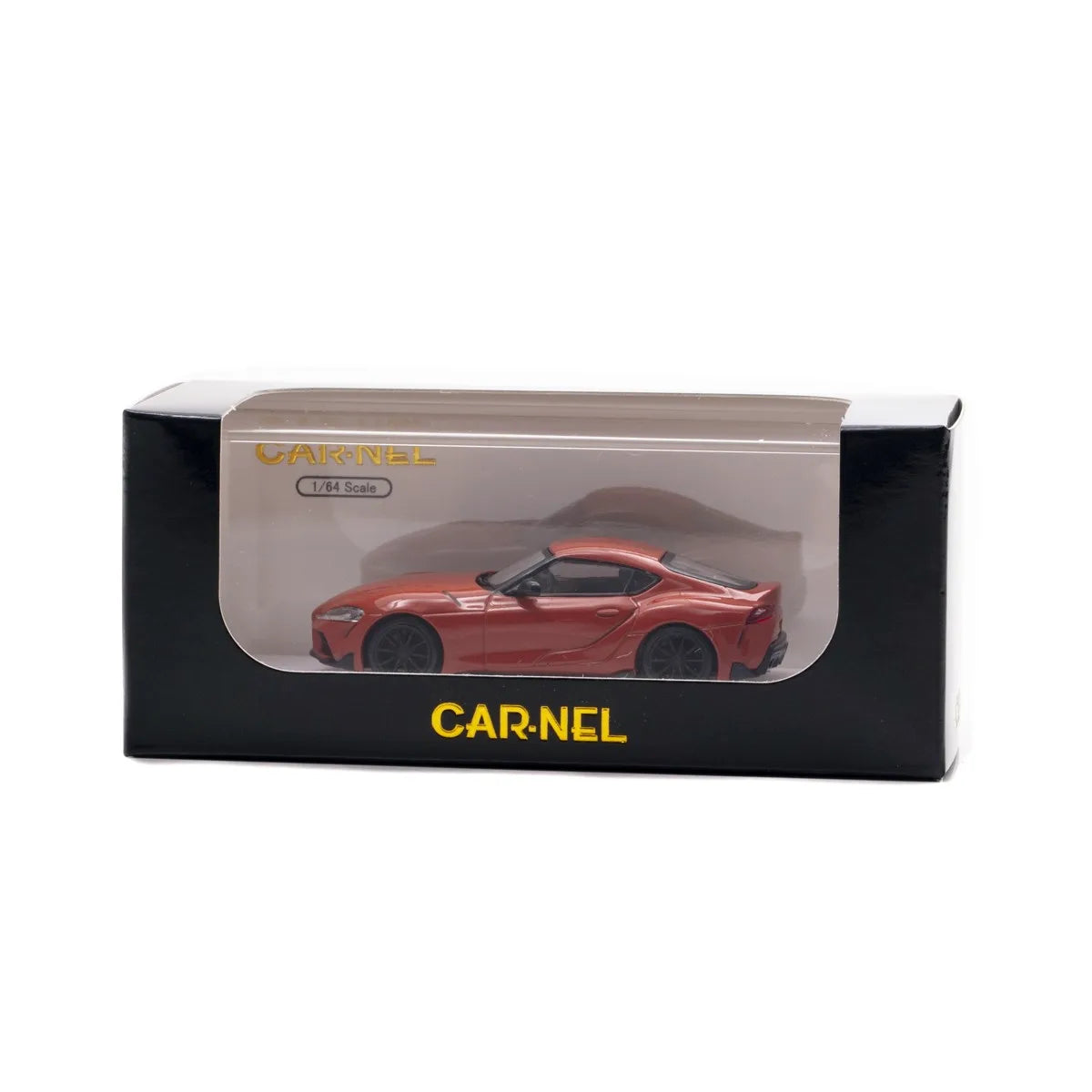 Toyota GR Supra RZ "Plasma Orange 100 Edition" 2023 | Car-NEL 1:64 | Diecast