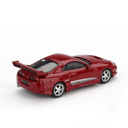 Toyota Supra A80 VeilSide Combat V-I (Red) | Mini GT 1:64 | Diecast