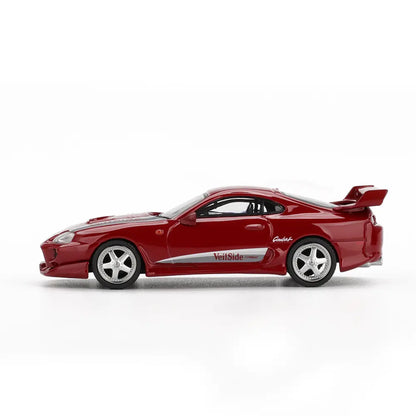 Toyota Supra A80 VeilSide Combat V-I (Red) | Mini GT 1:64 | Diecast