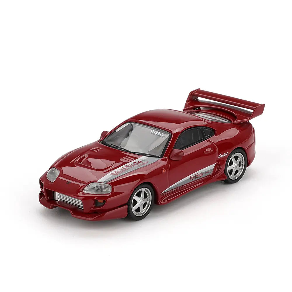 Toyota Supra A80 VeilSide Combat V-I (Red) | Mini GT 1:64 | Diecast