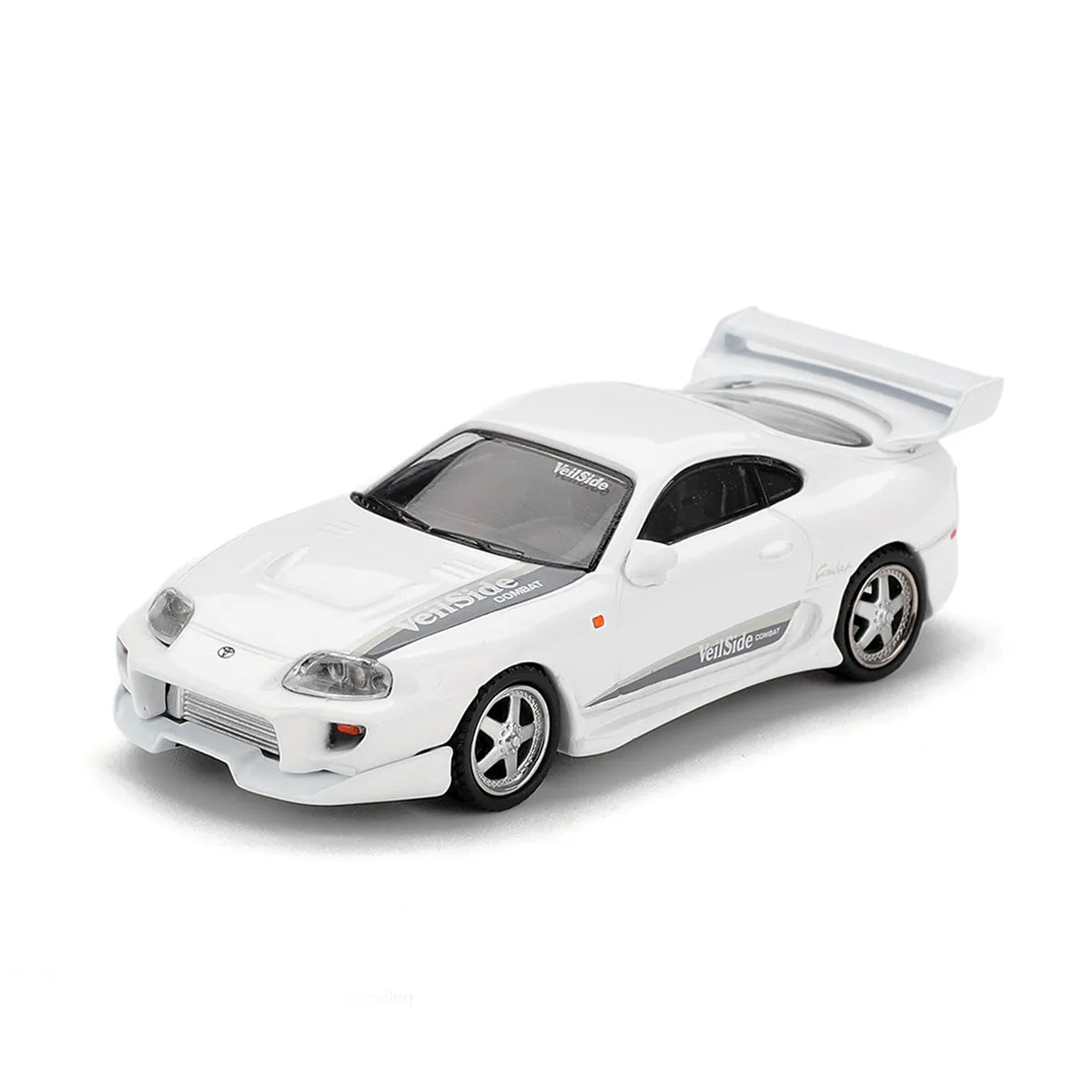 Toyota Supra VeilSide Combat V-I (White) | Mini GT 1:64 | Diecast
