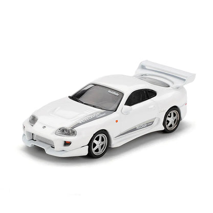 Toyota Supra VeilSide Combat V-I (White) | Mini GT 1:64 | Diecast