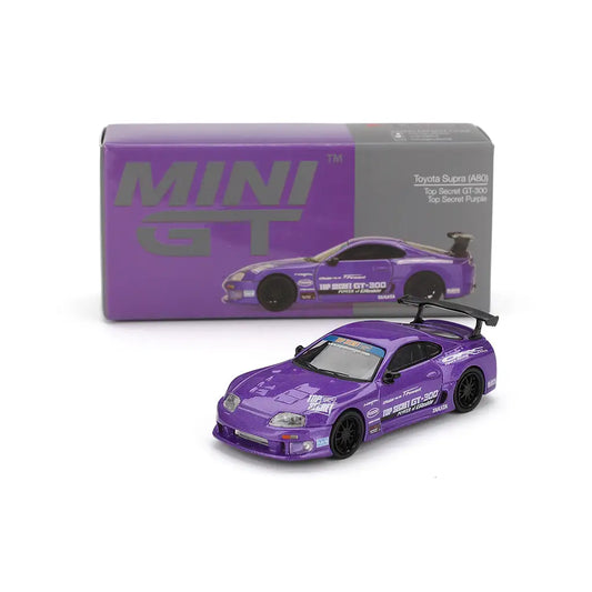 Toyota Supra A80 Top Secret GT-300 | Mini GT 1:64 | Diecast