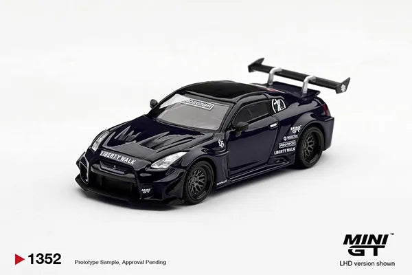 PRE-ORDER MiniGT #1352 Nissan GT-R R35 LB-Silhouette Works GT 35GT-RR Liberty Walk | October, 2026