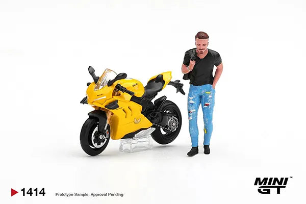 PRE-ORDER MiniGT #1414 Ducati Panigale V4 with Rider Figure | October, 2026
