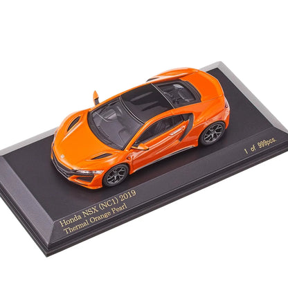 Honda NSX NC1 (Thermal Orange Pearl) 2019 | Car-NEL 1:64 | Resin