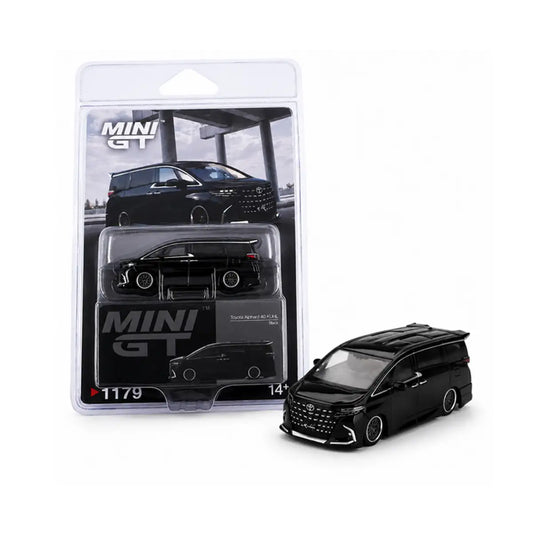 Toyota Alphard 40 KUHL (Black) | Mini GT 1:64 | Diecast